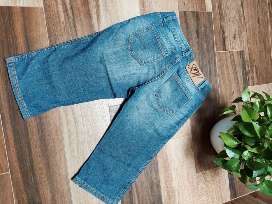 Nowe Szorty jeansowe bikery krótkie spodenki jeansowe Zara r.38