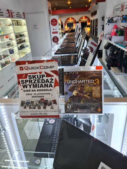 Gra PlayStation 3 PS3 Uncharted 3 GOTY Gwarancja 1 Rok QUICK-COMP