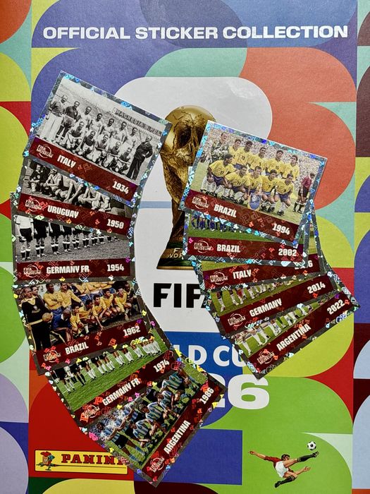 Cromos PANINI FIFA World Cup 2026 - FWC 9 a FWC 19
