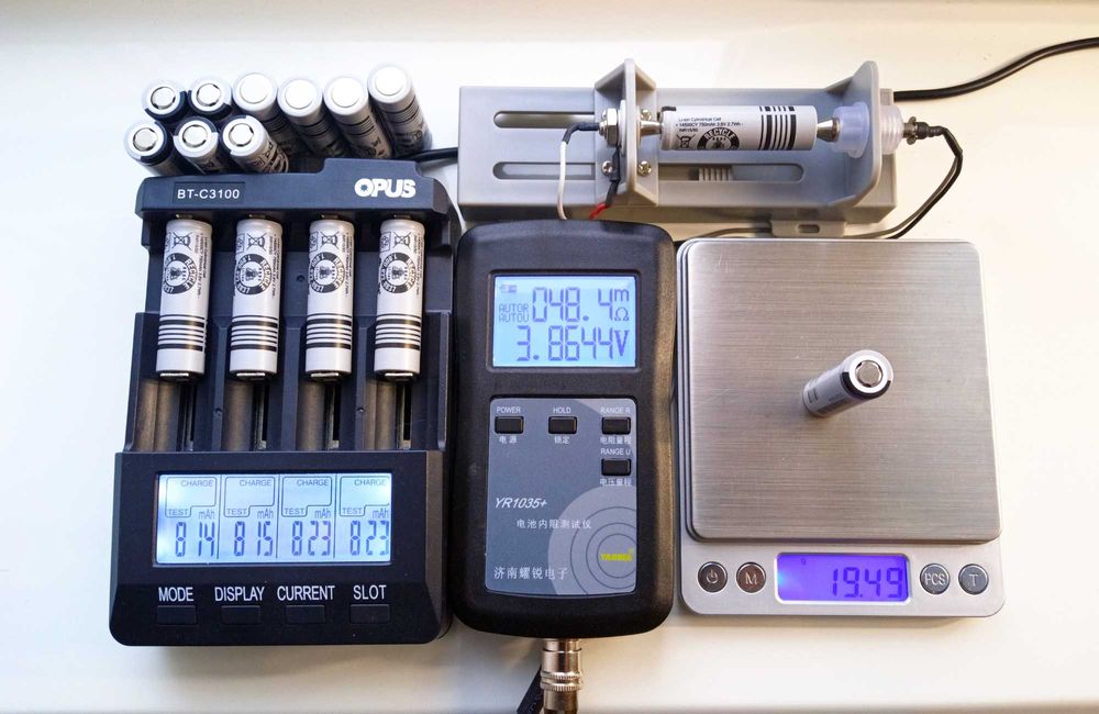 Аккумуляторы Li-ion новые 14500, 18650, 21700