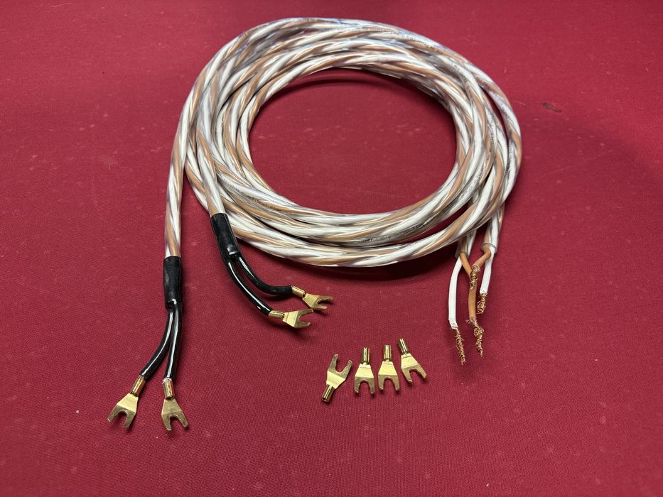 Kable głośnikowe - Melodika Brown Sugar BSSC45S 2x3,5m 4,5mm², OFC 6N