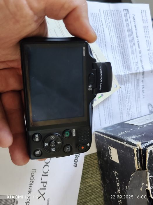 Продам фотоаппарат Nikon Coolpix L620