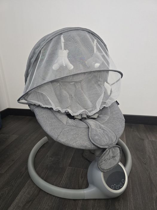 Заколисуючий центр 2в1 Kidwell Reve gray/silver