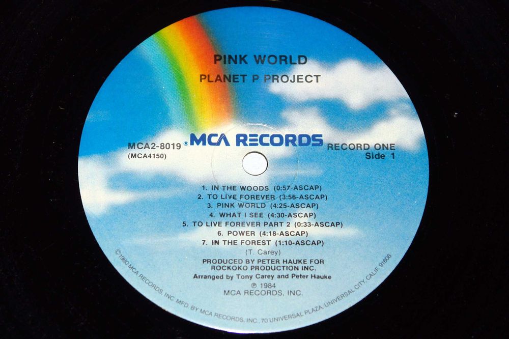 Винил Gillan Future Shock '81 Planet P Project Pink World '84 T. Carey