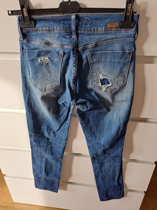 Calças de ganga tiffosi rasgadas 40