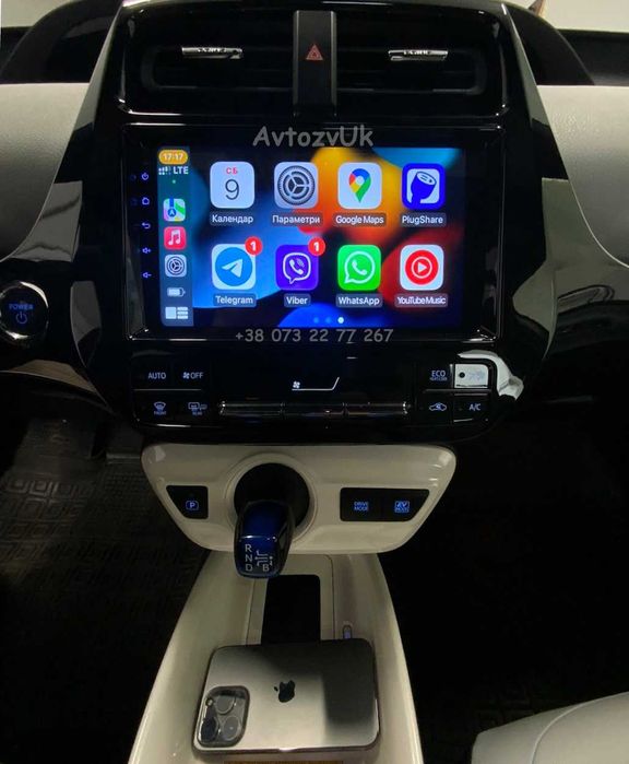 Магнітола AQUA PRIUS C Toyota GT86 C-HR CHR Subaru BRZ Пріус Андроїд 16