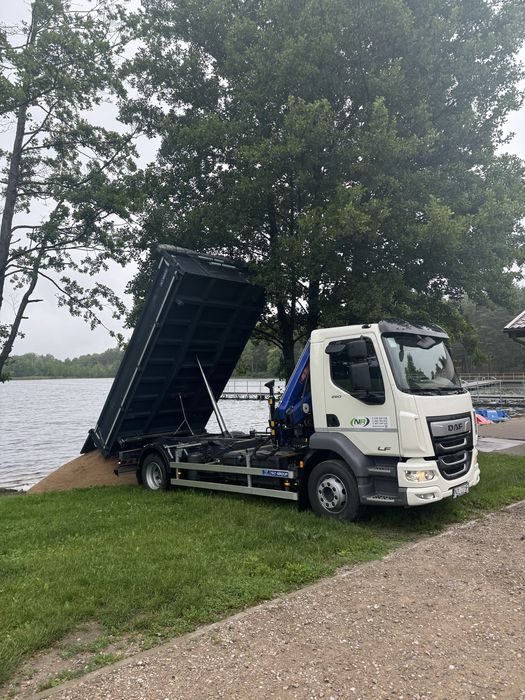 Piasek, żwir, ziemia i kruszywa z transportem!