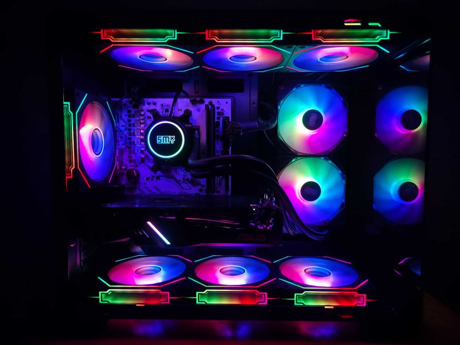 Komputer do gier – Ryzen 5 5600 + RX 5700 XT 8GB – RGB