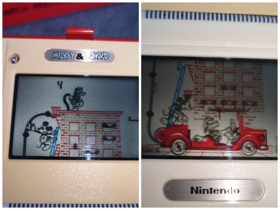 Konsola GAME & WATCH Mickey & Donald NINTENDO 1982 (dla kolekcjonera)