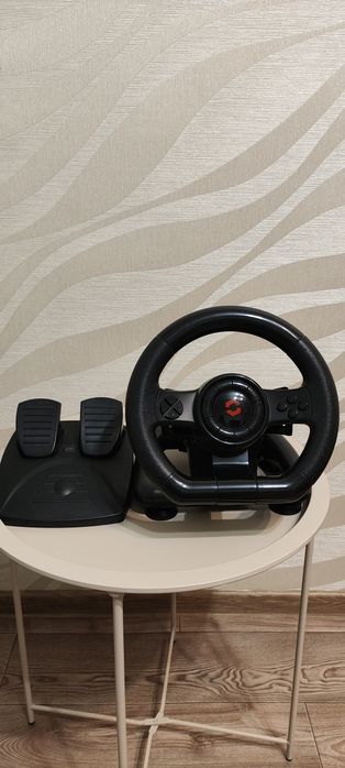 Кермо Speed-Link Black Bolt Racing Wheel PC (SL-650300-BK)
