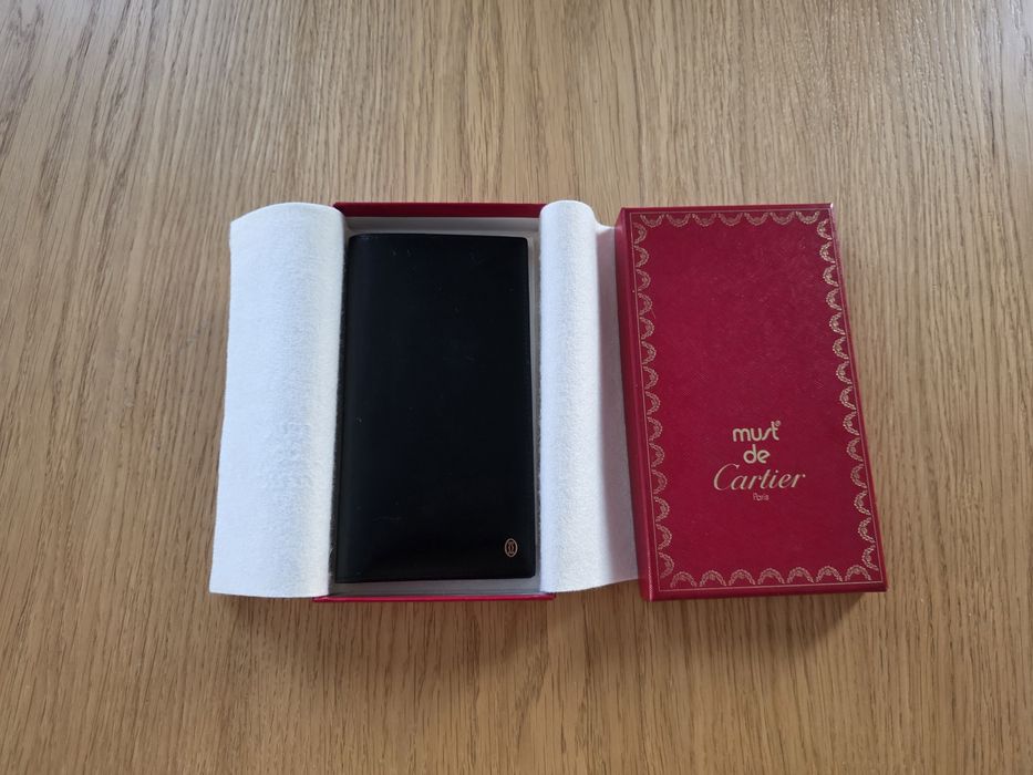 * Cartier * Pasha - skórzane etui / organizer / kalendarz - NOWE