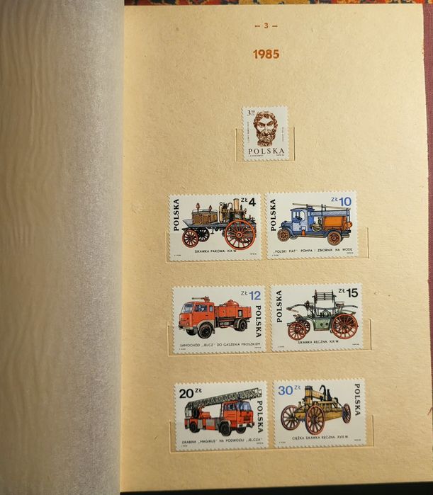 Znaczki PRL klaser jubileuszowy tom XVI, komplet