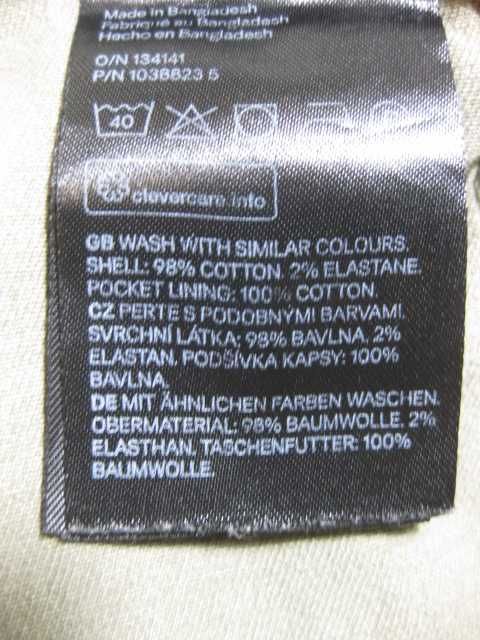 98%котон H&M L 40Eu штани брюки класичні зелені h&m висока посадка