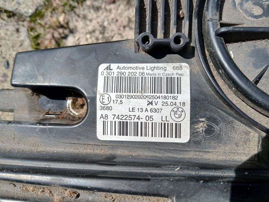 Lampa przód prawa BMW 2 F45 F46 EUROPA H7 Oryginalna Kompletna