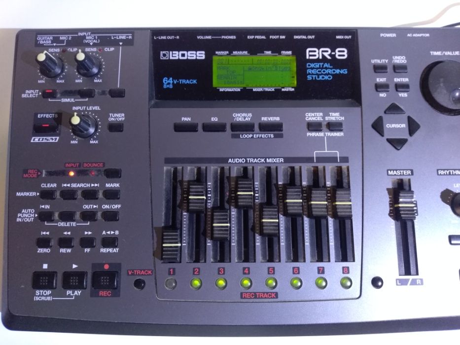 Boss BR-8 Gravador Digital como NOVO!