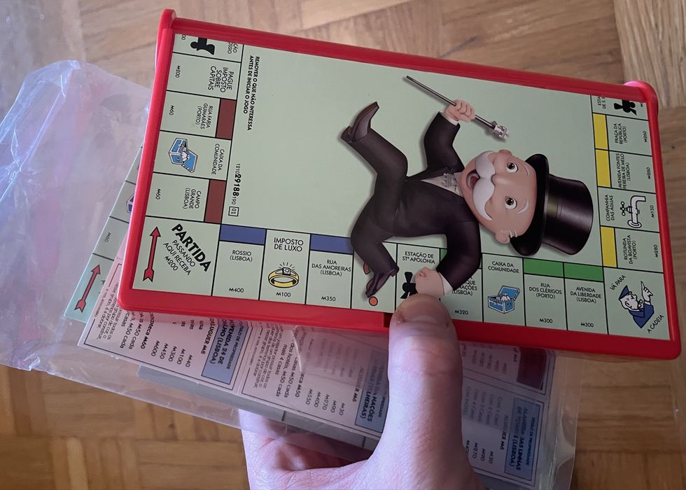 Jogo Monopoly Portátil