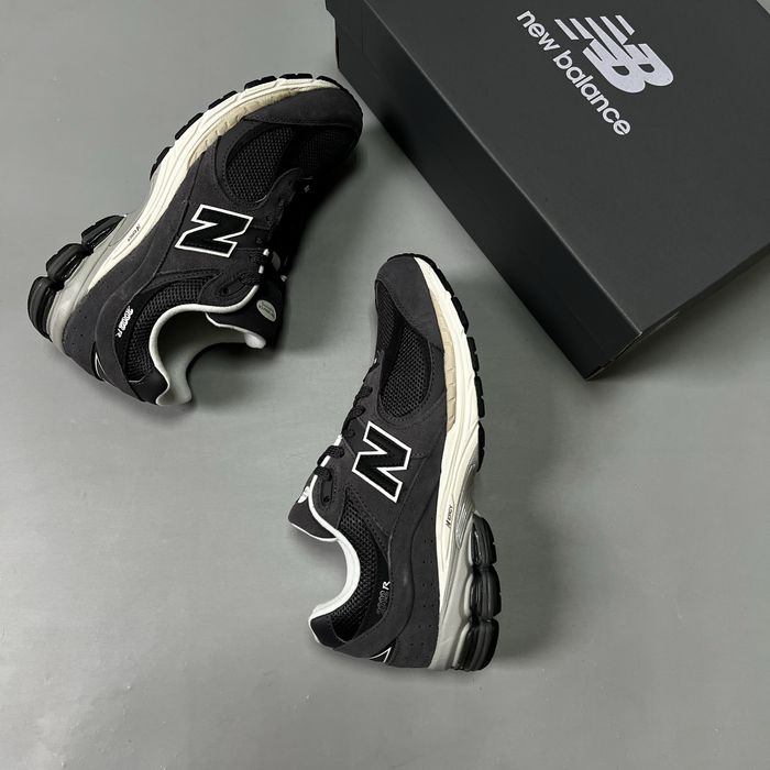New Balance 2002R оригинал новые кроссовки мужские Grey Black (NEW)