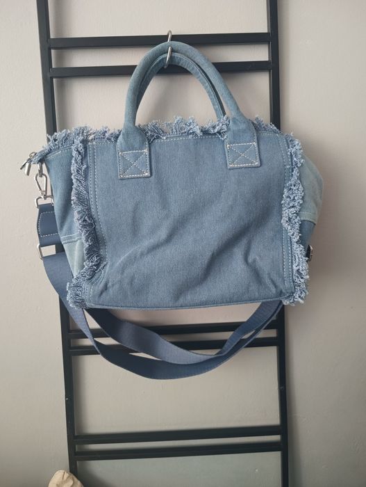 Torebka shopperka  jeansowa
