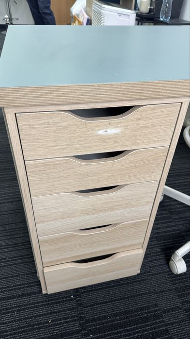 Biurko z szufladami ikea