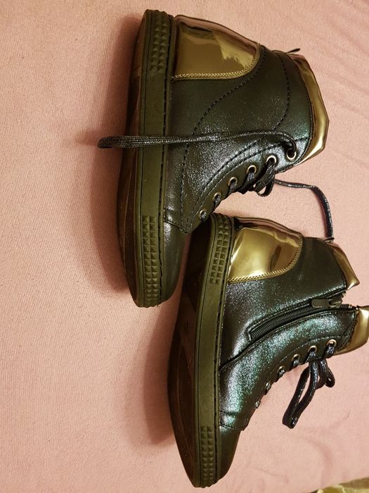 Buty snickersy 38 ciemny granat, 24,5cm