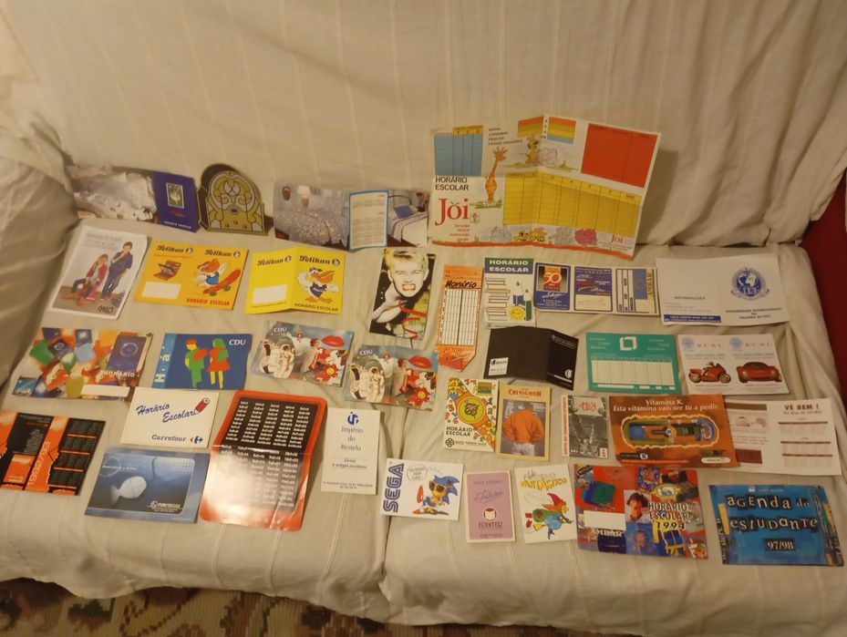 Calendários e horários escolares