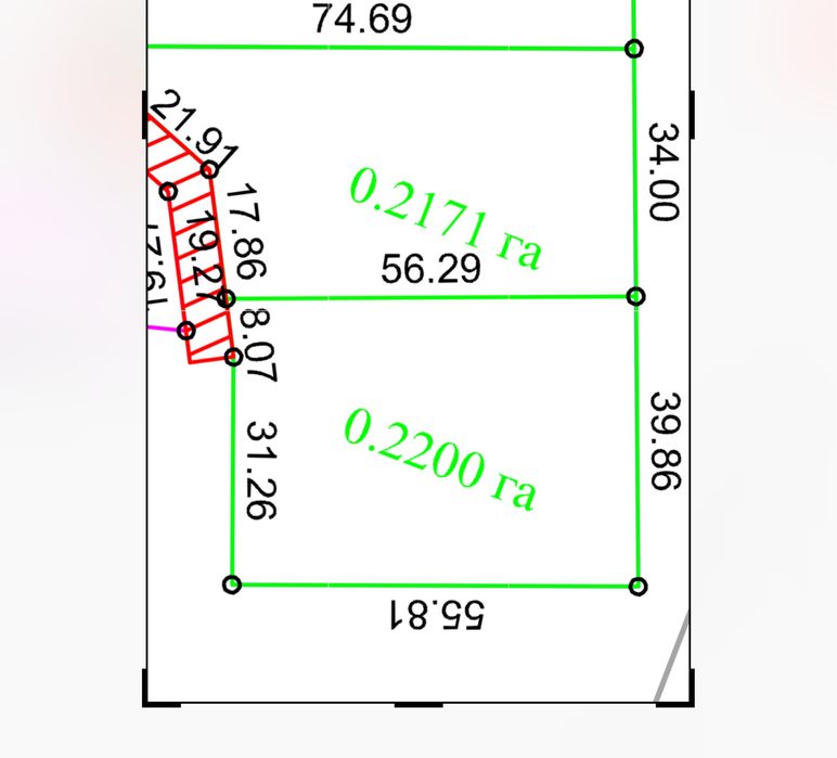Ділянка у сосновому лісі 8-10 соток с. Ходосівка Новообухівська траса