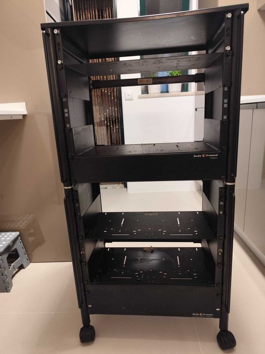 Rack para equipamento de áudio HiFi com 108 cm de altura