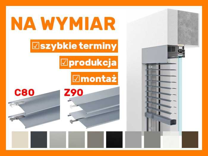 Żaluzje Fasadowe zewnętrzne Żaluzja Fasadowa Aluminiowe C80 Selt