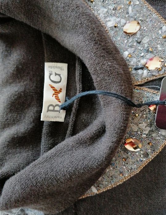 Vestido de malha novo nr 34