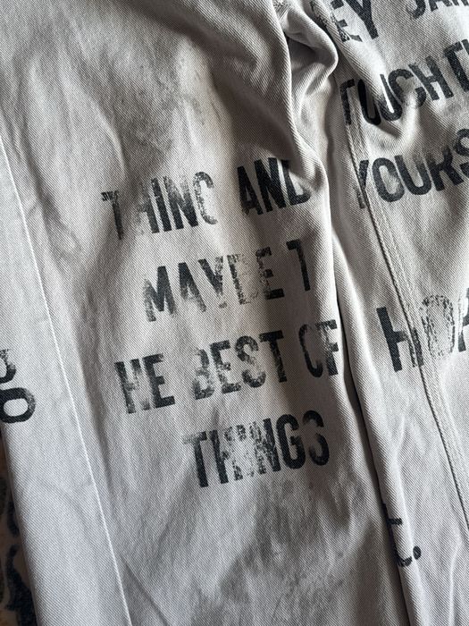 Широкі штани з написами / Baggy / Streetwear