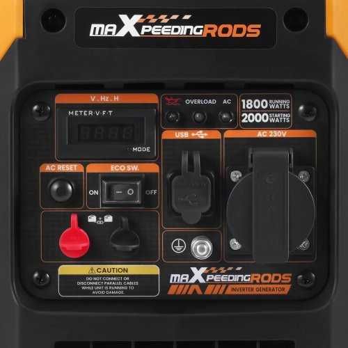 Генератор інверторний Maxpeedingrods MXR2350 2 кВт