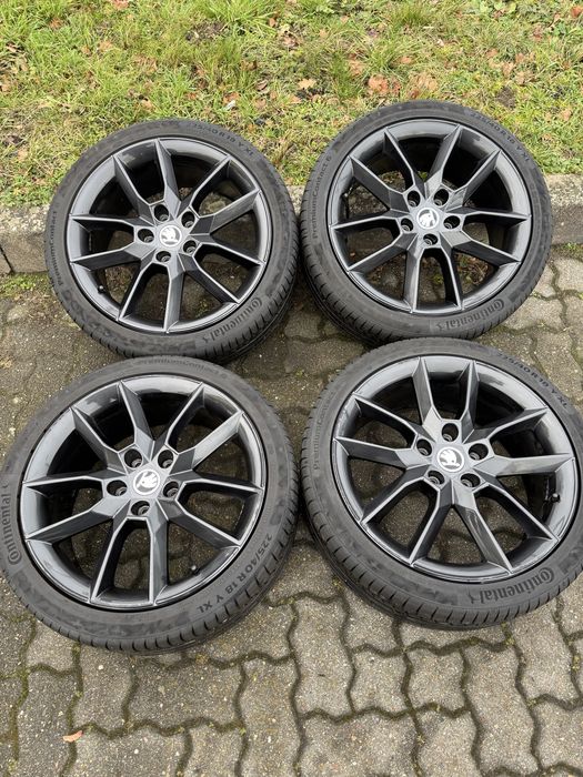 Колеса диски R18 5 112 225 40 Skoda Octavia RS октавія Golf Touran