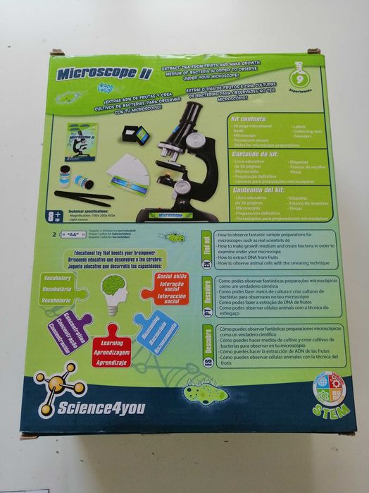 Jogo científico Microscope II