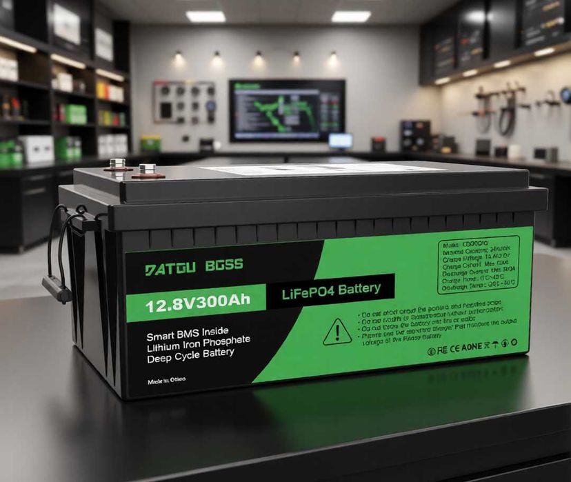 LiFePO4 акумулятор DATOU BOSS 200Ah 300Ah для інвертора ДБЖ UPS сонячних панелей 12.8V 6000 циклів