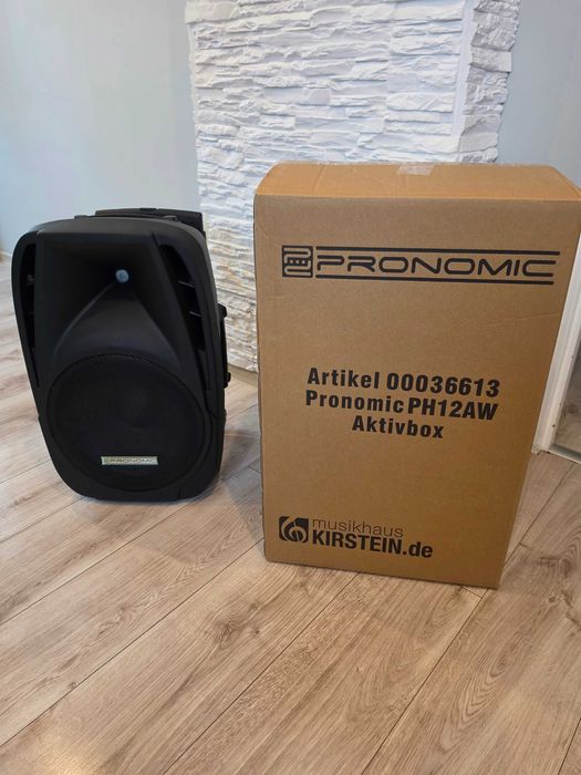 Mobilna Kolumna Aktywna Pronomic PH12AW Akumulator Bluetooth Mikrofony