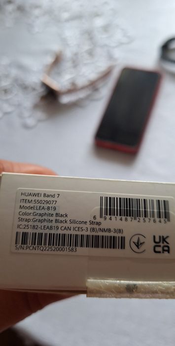 Huawei band 7 zegarek