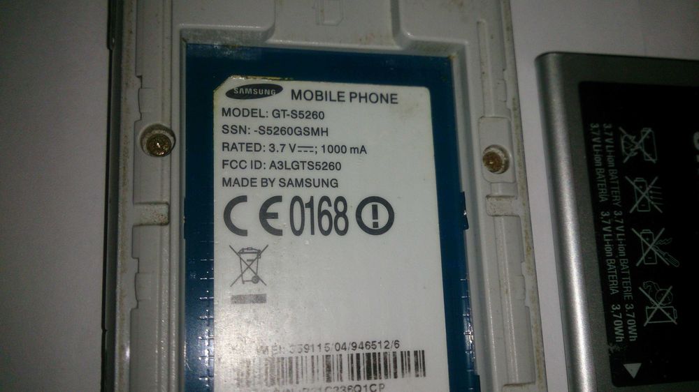 samsung star II gt-s5260