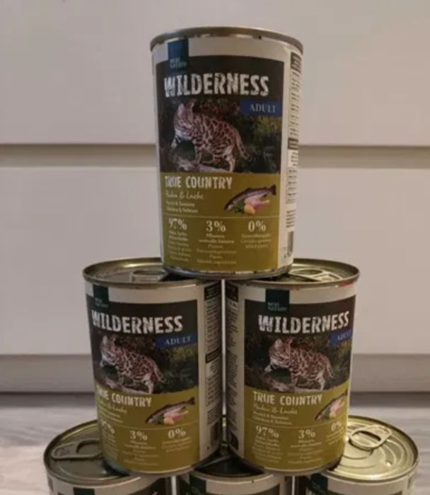 REAL NATURE WILDERNESS True Country kurczak i łosoś 6x400 g