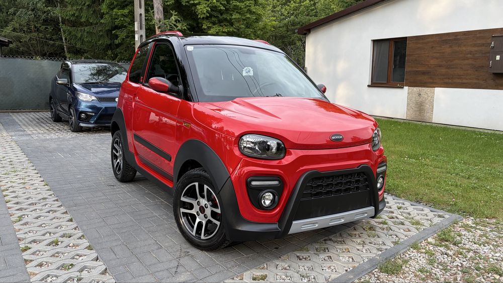 Microcar MGO HIGHLAND X / 2021 / Bezwypadkowy / najcichszy DCi / wspomaganie kierownicy / Alufelgi / L6e od 14 lat / dostawa pod dom /