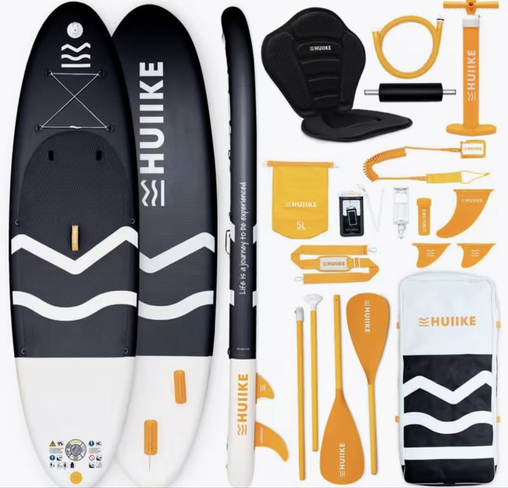 Prancha de Stand Up Paddle Insuflável - HUIIKE - 305x84x15cm