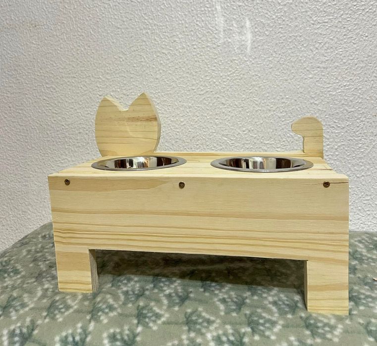 Comedouro e Bebedouro para Gato