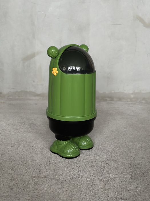 Retro pojemnik UFO ufoludek Space Age kosz na smieci Modern design