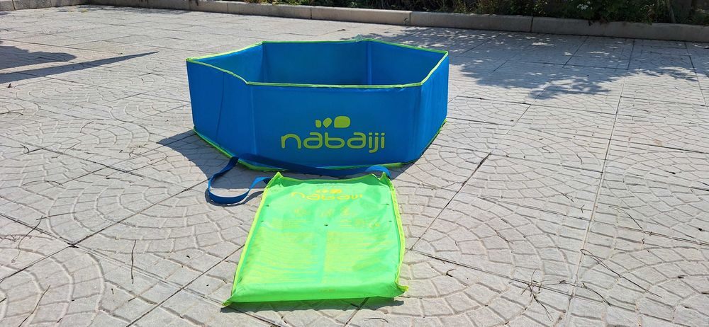 Piscina dobrável Decahtlon