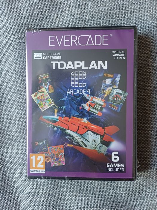 Toaplan Arcade 4 Evercade nowa, oryginalnie zafoliowana
