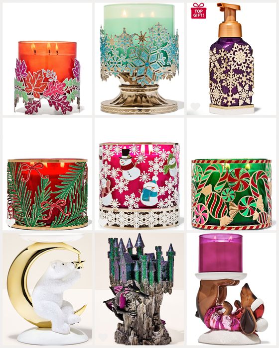 Підсвічники Bath Body Works, холдер для мила пінки