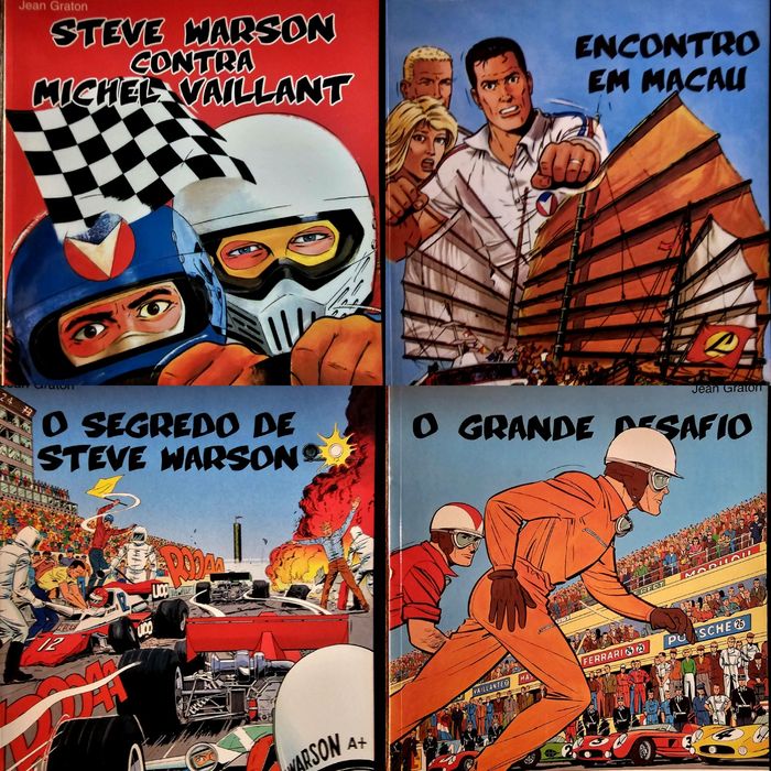 Livros de Banda desenhada LUCKY LUKE e B.D. MICHEL VAILLANT autosport