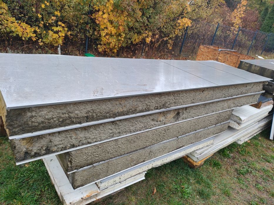Płyty warstwowe z Wełną twardą 18cm. 30m2