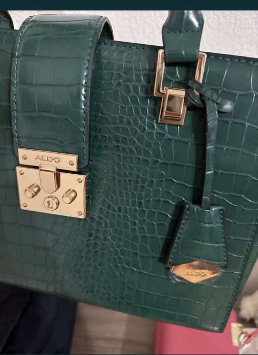 duza torebka Aldo zielona