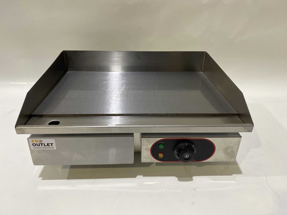 Chapa/ Grelhador Elétrico Liso - NOVO