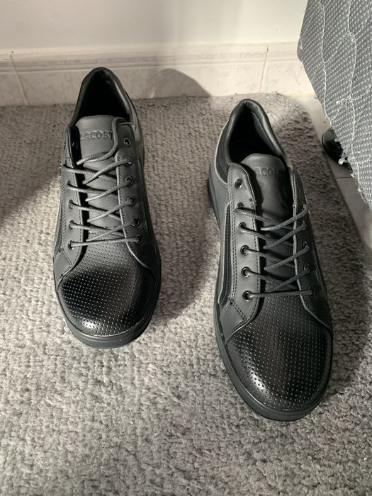 Sapatilhas Lacoste Preto- Tamanho:43- Novo nunca usado